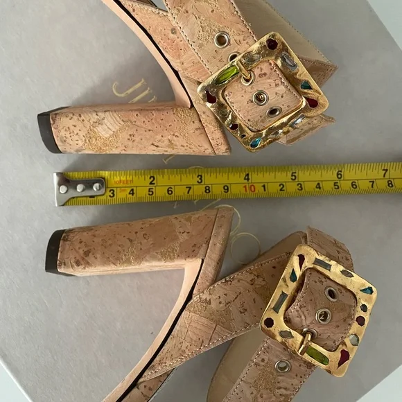 Jimmy Choo Dacha 85 Sandal, Size 34 EU - Picture 7 of 12